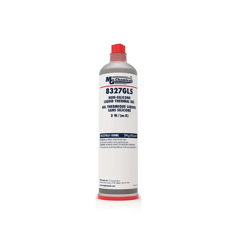 Liquid Thermal Gel, 5 W/(m·K), 1-part, Silicone-free, 180 mL Cartridge